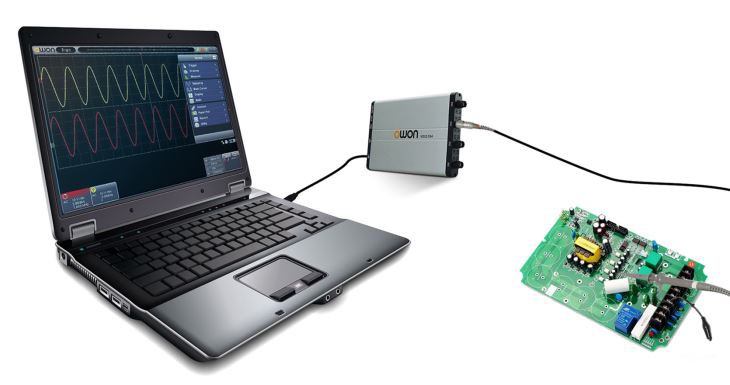 VDS Series 10M Record Length PC Oscilloscope